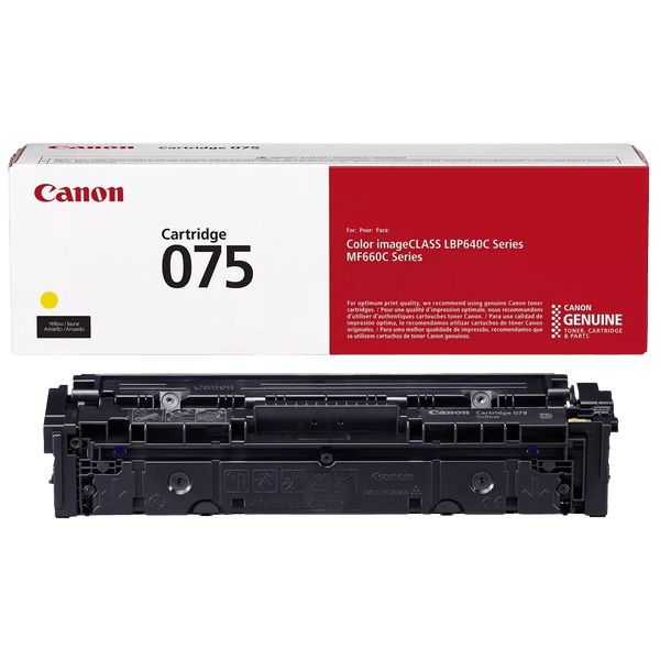 Canon Original CRG 075Y 6362C002 gul toner | Indhold: 1300 sider