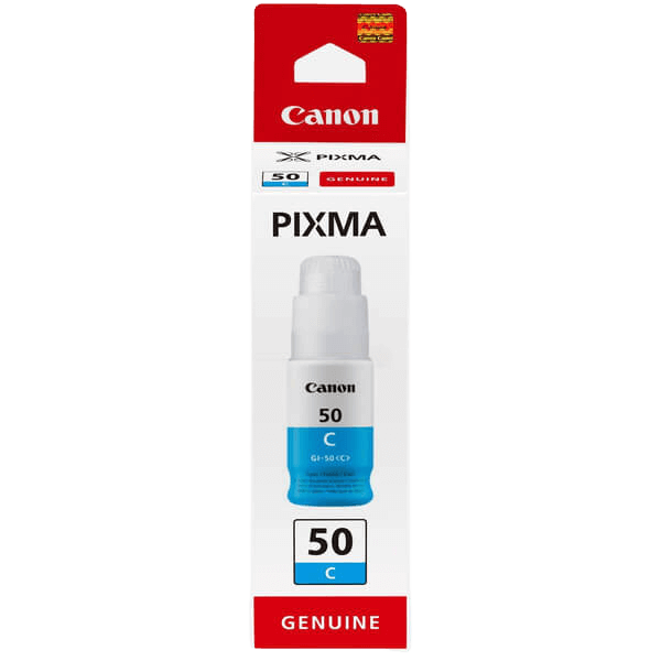 Canon Original GI-50 C 3403C001 cyan Blæk refill | Indhold: 70 ml.