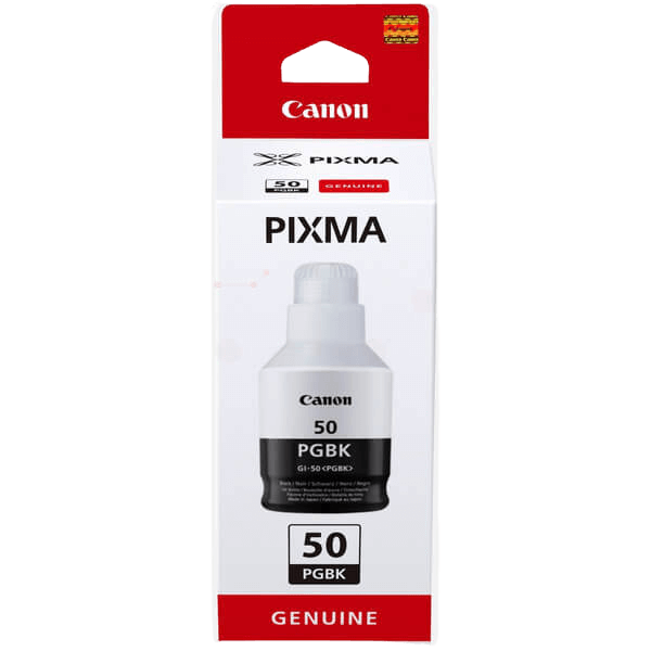 Canon Original GI-50 PGBK 3386C001 pigment sort Blæk refill | Indhold: 170 ml.