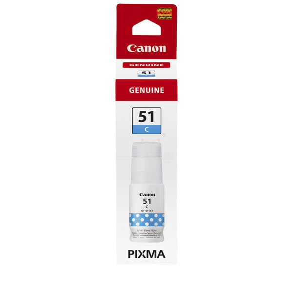 Canon Original GI-51C 4546C001 cyan Blæk refill | Indhold: 70 ml.