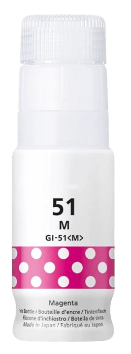 PixoJet Canon GI-51M 4547C001 magenta Blæk refill | Indhold: 70 ml.