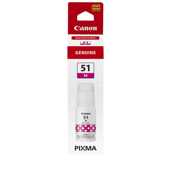 Canon Original GI-51M 4547C001 magenta Blæk refill | Indhold: 70 ml.