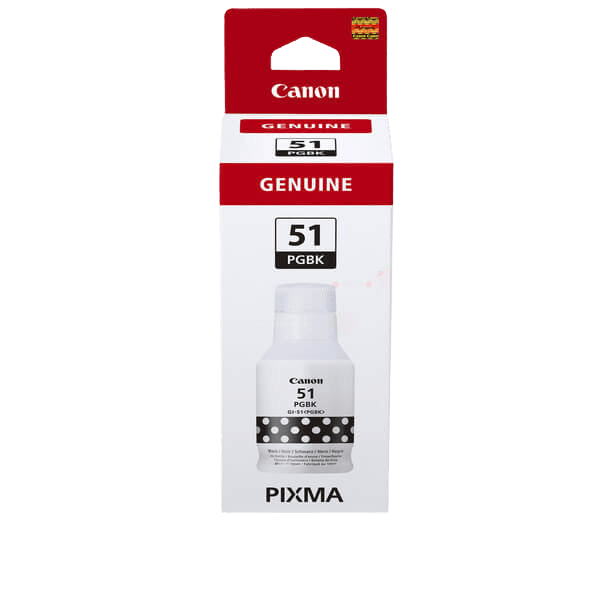 Canon Original GI-51PGBK 4529C001 pigment sort Blæk refill | Indhold: 170 ml.