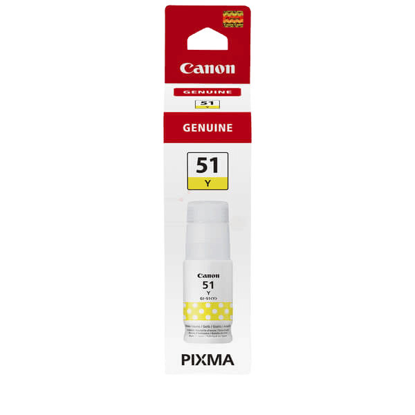 Canon Original GI-51Y 4548C001 gul Blæk refill | Indhold: 70 ml.