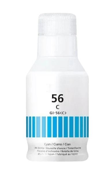 PixoJet Canon GI-56C 4430C001 cyan Blæk refill | Indhold: 135 ml.