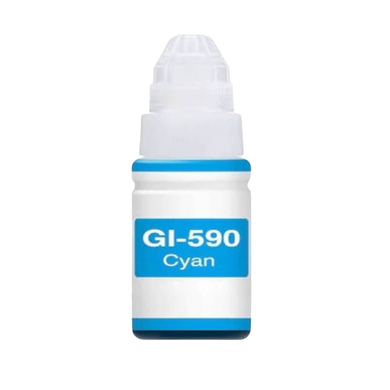 PixoJet Canon GI-590C 1604C001 cyan Blæk refill | Indhold: 70 ml.