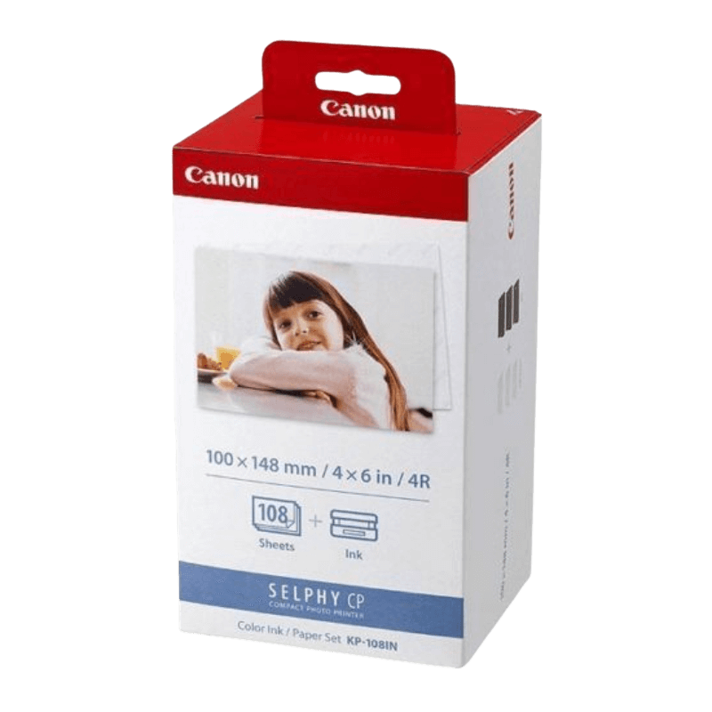 Canon Original KP-108IN 3115B001 10 x 15 cm 3 farver i én rabatpakke | Indhold: 108 sider