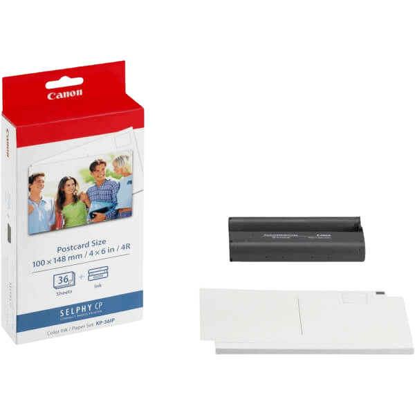 Canon Original KP-36IP 7737A001 10 x 15 cm 3 farver i én rabatpakke | Indhold: 36 sider