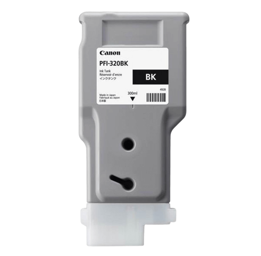Canon Original PFI-320BK 2890C001 XL sort blækpatron | Indhold: 300 ml.