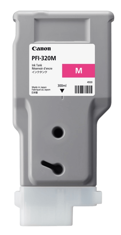 Canon Original PFI-320M 2892C001 XL magenta blækpatron | Indhold: 300 ml.