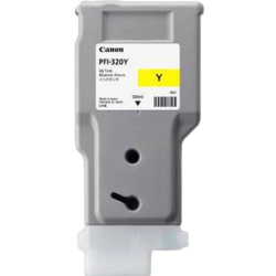 Canon Original PFI-320Y 2893C001 XL gul blækpatron | Indhold: 300 ml.