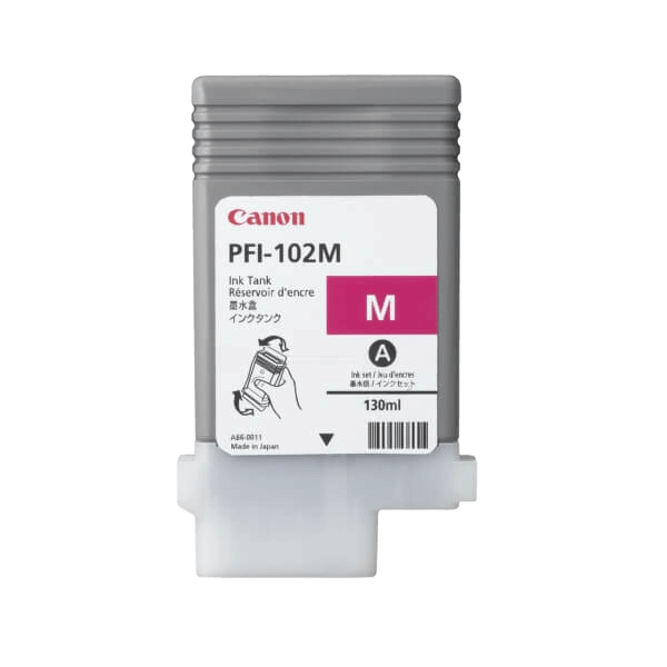 Canon Original PFI102M 0897B001 magenta blækpatron | Indhold: 130 sider