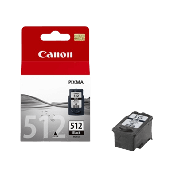 Canon Original PG-512BK 2969B001 XL sort blækpatron | Indhold: 15 ml.