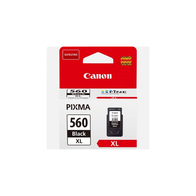 Canon Original PG-560XL + CL-561XL + Papir 3712C008 CMYK rabatpakke | Indhold: 14,3 + 12,2 ml.