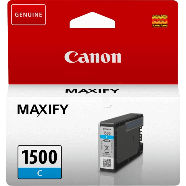 Canon Original PGI-1500C 9229B001 cyan blækpatron | Indhold: 300 sider