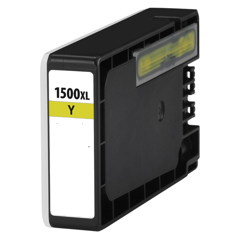 PixoJet Canon PGI-1500XL 9195B001 gul blækpatron | Indhold: 12 ml.