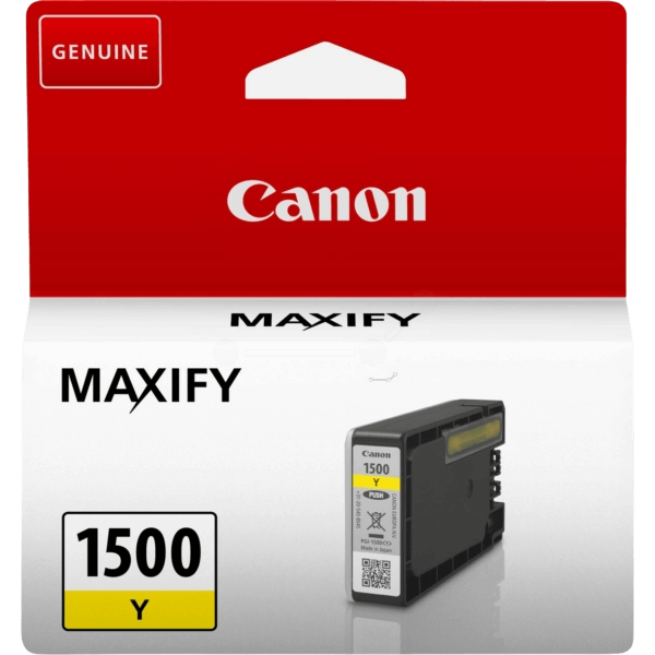 Canon Original PGI-1500Y 9231B001 gul blækpatron | Indhold: 300 sider