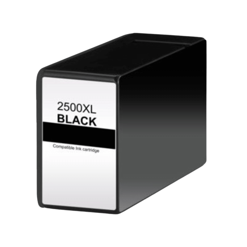PixoJet Canon PGI-2500BK 9254B001 XL sort blækpatron | Indhold: 70 ml.