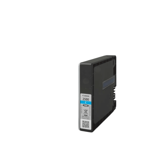 Canon Original PGI-2500C 9301B001 cyan blækpatron | Indhold: 9,6 ml.