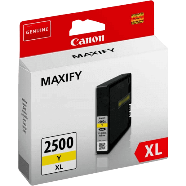 Canon Original PGI-2500YXL 9267B001 gul blækpatron | Indhold: 19.3 ml.