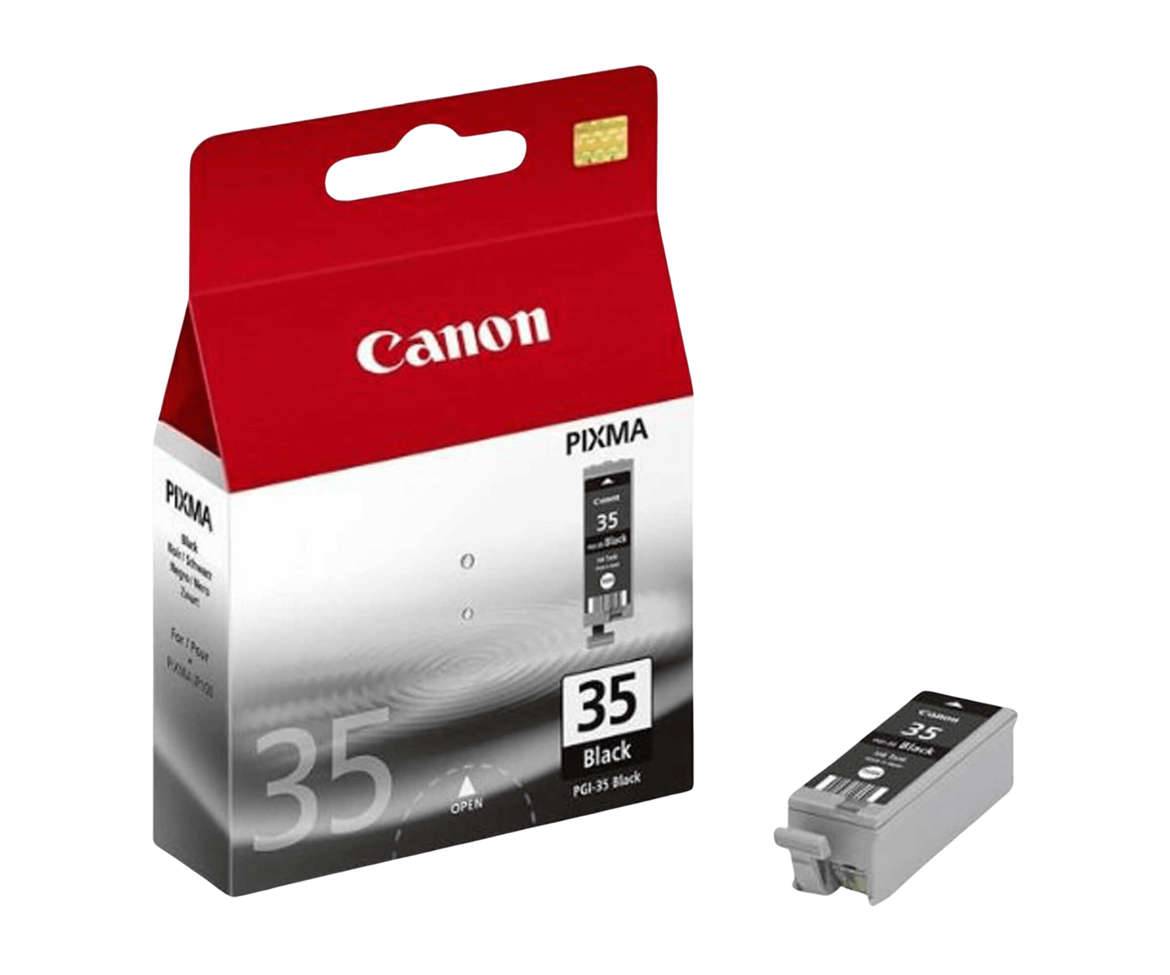 Canon Original PGI-35BK 1509B012 twin pack sort blækpatron | Indhold: 380 sider