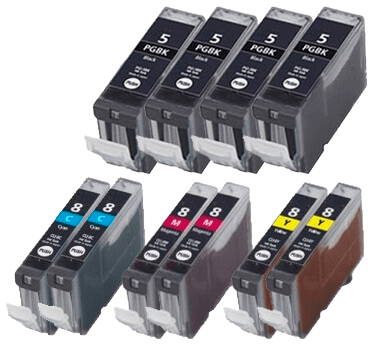 PixoJet Canon PGI 5 rabatpakke - 10 stk.