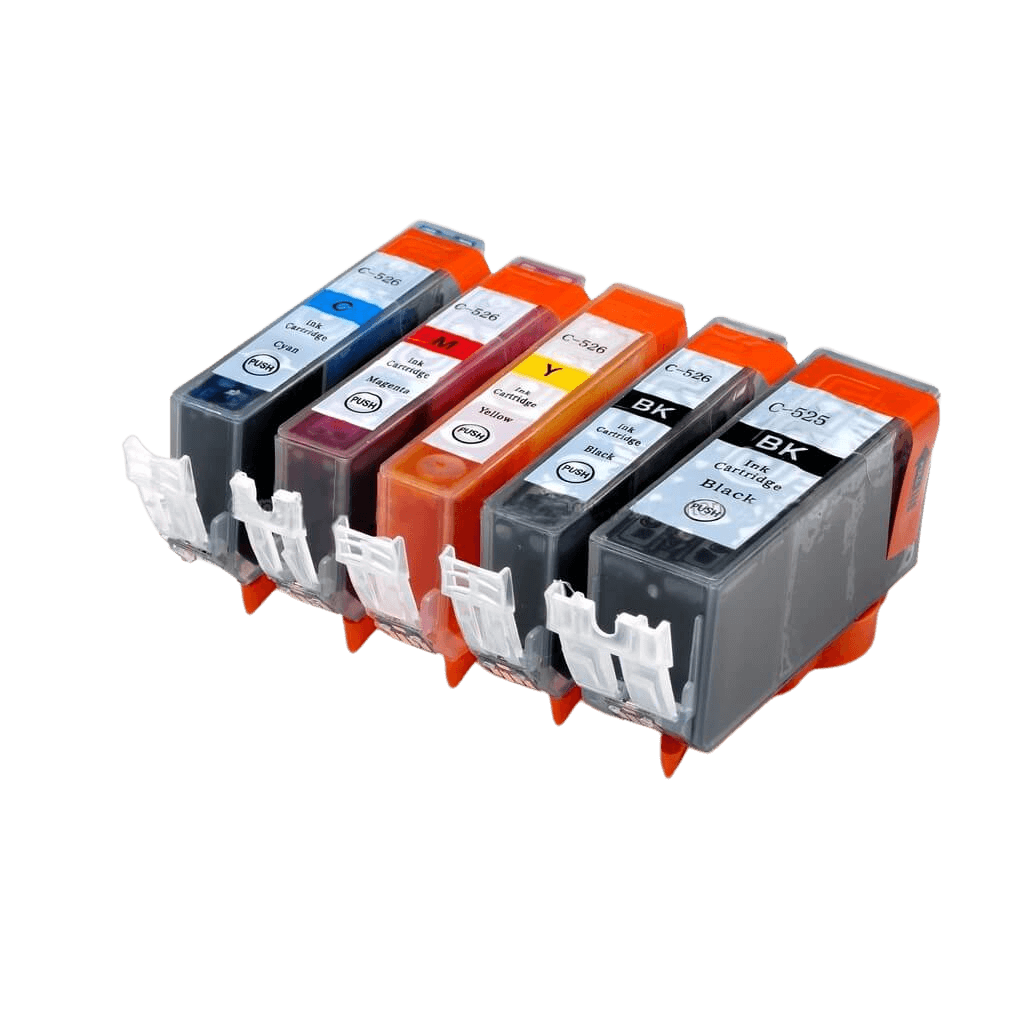 PixoJet Canon PGI-525PG rabatpakke - 5 stk.