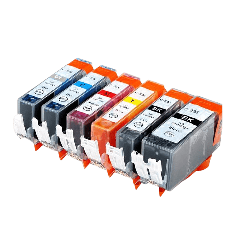 PixoJet Canon PGI-525PG rabatpakke - 6 stk.