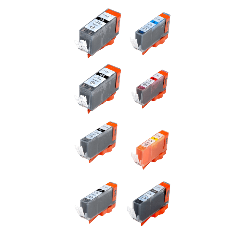 PixoJet Canon PGI-525PG rabatpakke - 8 stk.