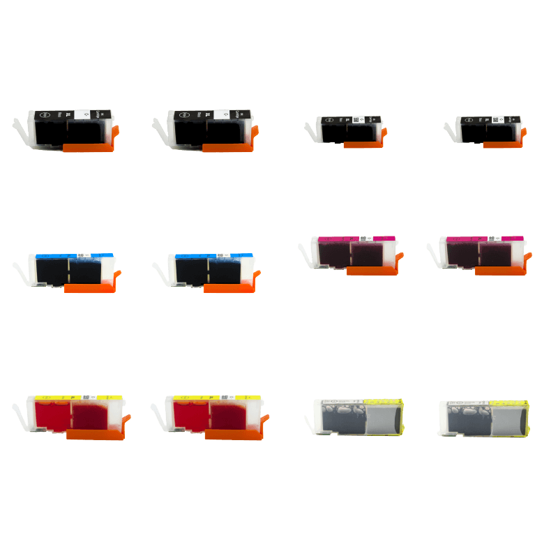 PixoJet Canon PGI-550XL rabatpakke - 12 stk.