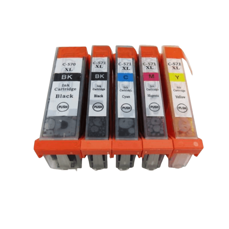 PixoJet Canon PGI-570 PG XL rabatpakke - 5 stk.