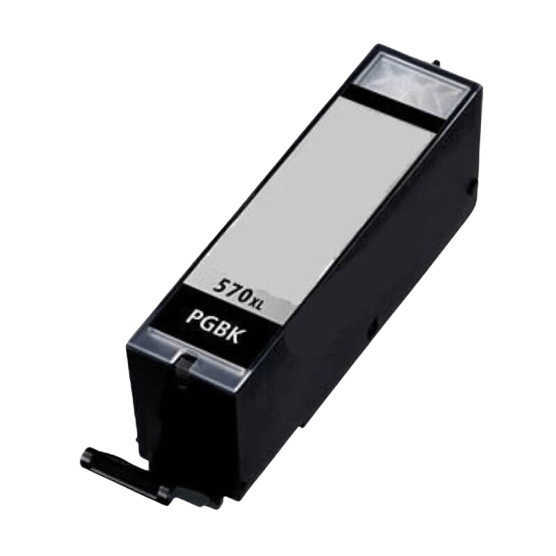 PixoJet Canon PGI-570 PGBK 0318C001 XL pigment sort blækpatron | Indhold: 25 ml.