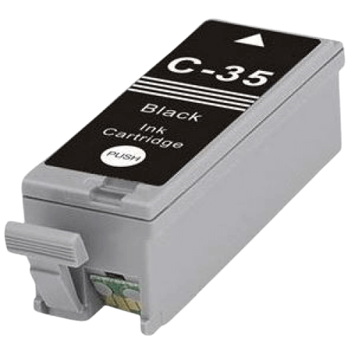 PixoJet Canon PGI35BK 1509B001 sort blækpatron | Indhold: 9.3 ml.