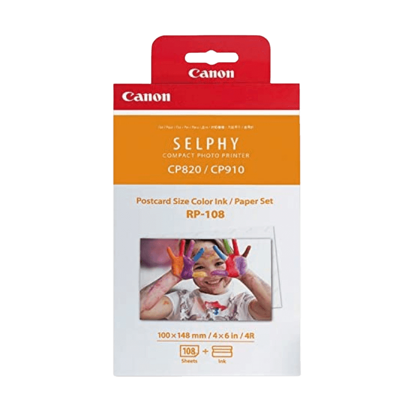 Canon Original RP-108 8568B001 100 x148mm 3 farver i én rabatpakke | Indhold: 108 sider