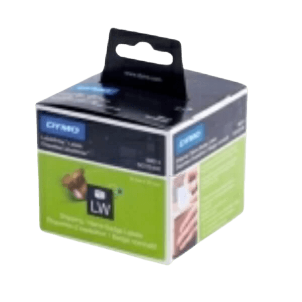 Dymo Original 99014 S0722430 101 x 54 mm, 220 stk. Sort tekst / Hvid tape adresseetiket