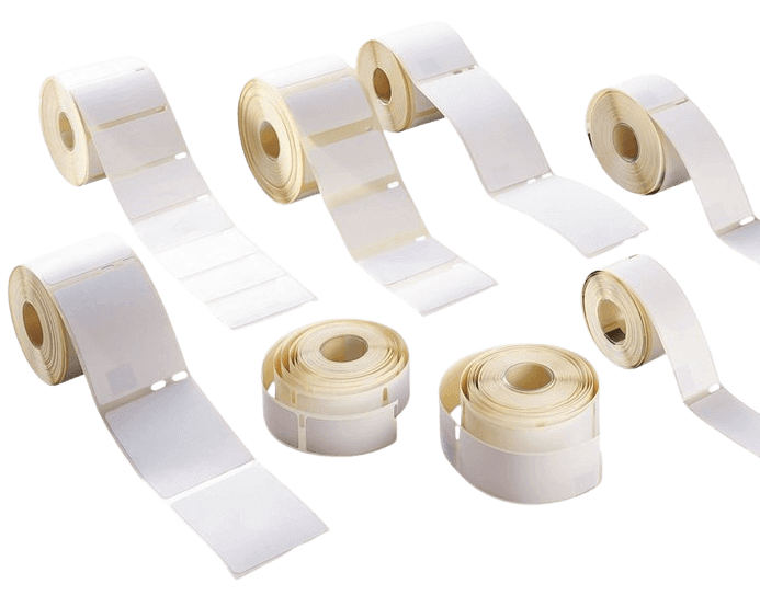 PixoJet Dymo S0720920 53710 24 mm x 7 m Sort tekst / Klar tape
