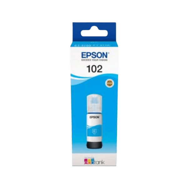 Epson Original 102 C13T03R240 cyan Blæk refill | Indhold: 70 ml.