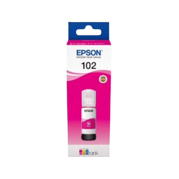 Epson Original 102 C13T03R340 magenta Blæk refill | Indhold: 70 ml.