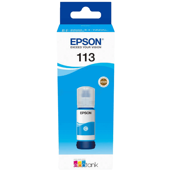 Epson Original 113 C13T06B240 cyan Blæk refill | Indhold: 70 ml.