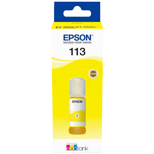 Epson Original 113 C13T06B440 gul Blæk refill | Indhold: 70 ml.