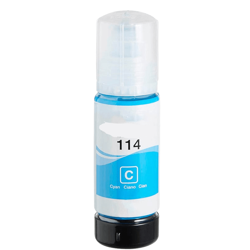 PixoJet Epson 114 C13T07B240 cyan Blæk refill | Indhold: 70 ml.