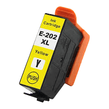 PixoJet Epson 202 C13T02H44010 XL gul blækpatron | Indhold: 12 ml.