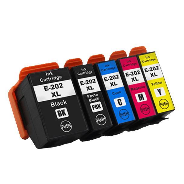 PixoJet Epson 202 XL rabatpakke - 5 stk.