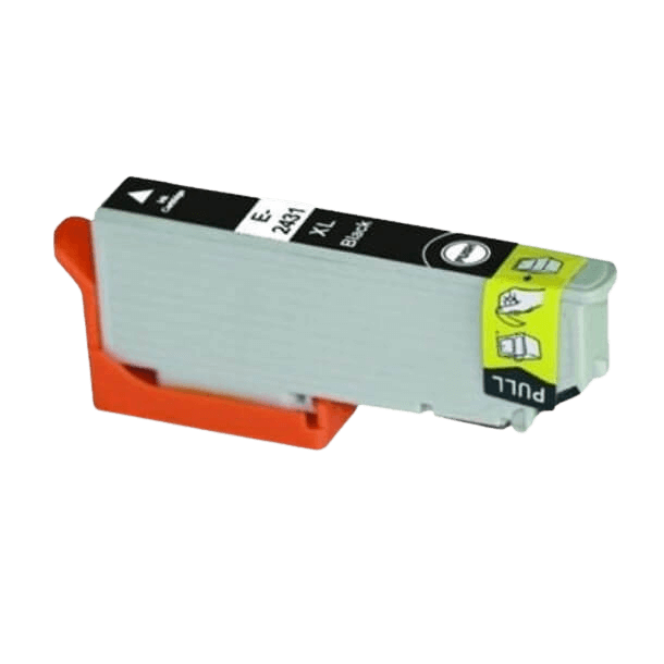 PixoJet Epson 24 C13T24314010 XL sort blækpatron | Indhold: 11 ml.