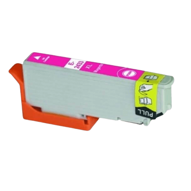 PixoJet Epson 24 C13T24334010 XL magenta blækpatron | Indhold: 11 ml.