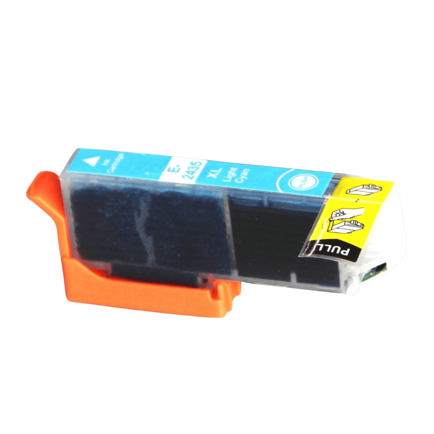 PixoJet Epson 24 C13T24354010 XL lys cyan blækpatron | Indhold: 11 ml.