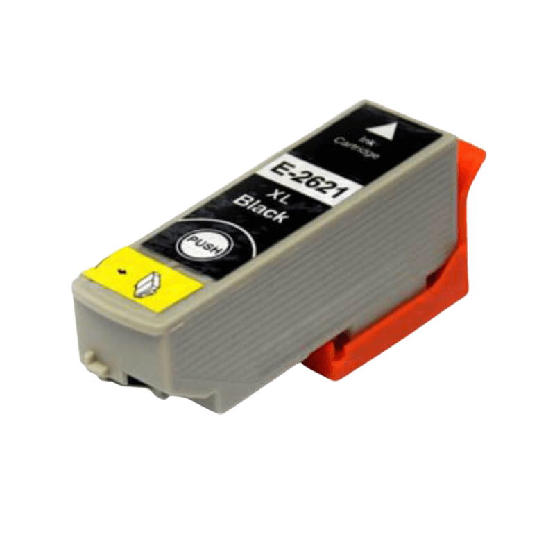 PixoJet Epson 26 C13T26214010 XL sort blækpatron | Indhold: 25 ml.