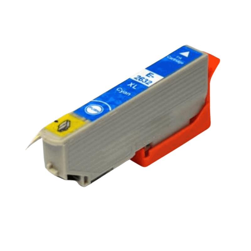 PixoJet Epson 26 C13T26324010 XL cyan blækpatron | Indhold: 15 ml.