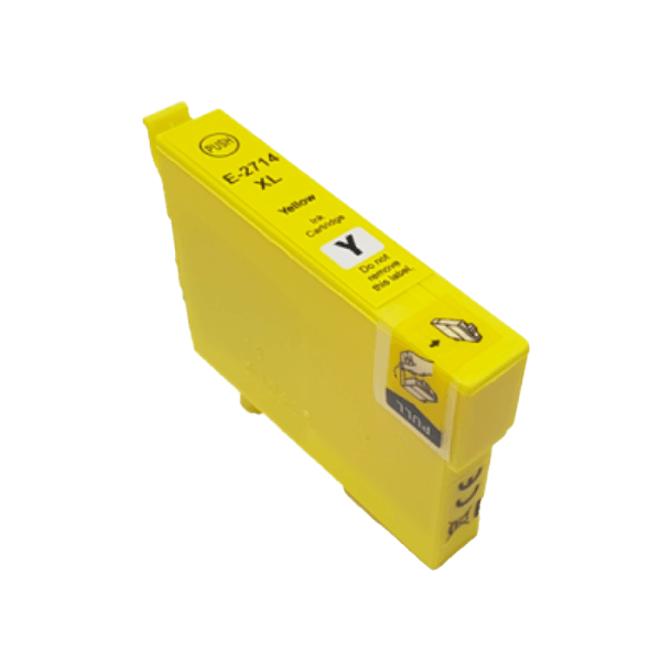 PixoJet Epson 27 C13T27144012 XL gul blækpatron | Indhold: 10,4 ml.
