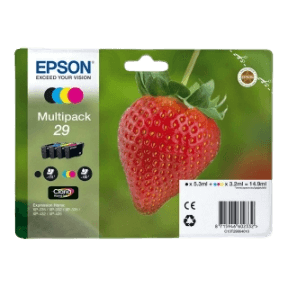 Epson Original 29 C13T29864012 CMYK rabatpakke | Indhold: 14,9 ml.
